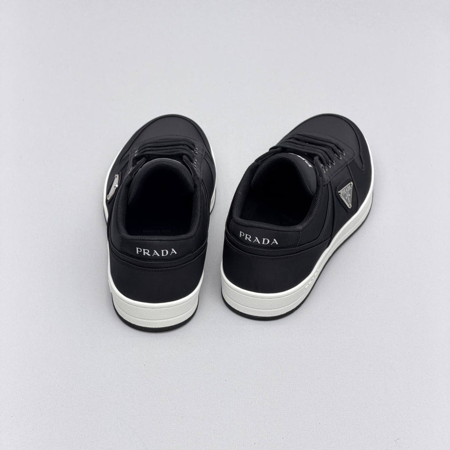Prada Downtown Leather Sneakers