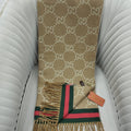 KARIŞIK Gucci Hakiki Kaşmir İpek Şal