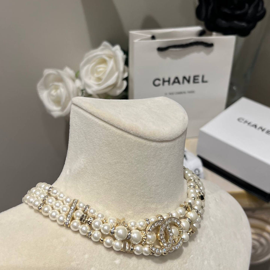 Chanel Full Set Kolye