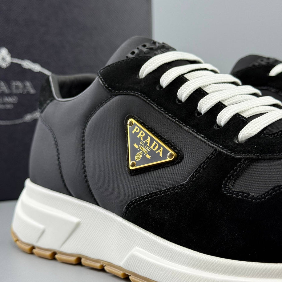 Prada Prax Suede Sneakers
