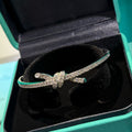 Tiffany Full Taşlı Silver Bileklik