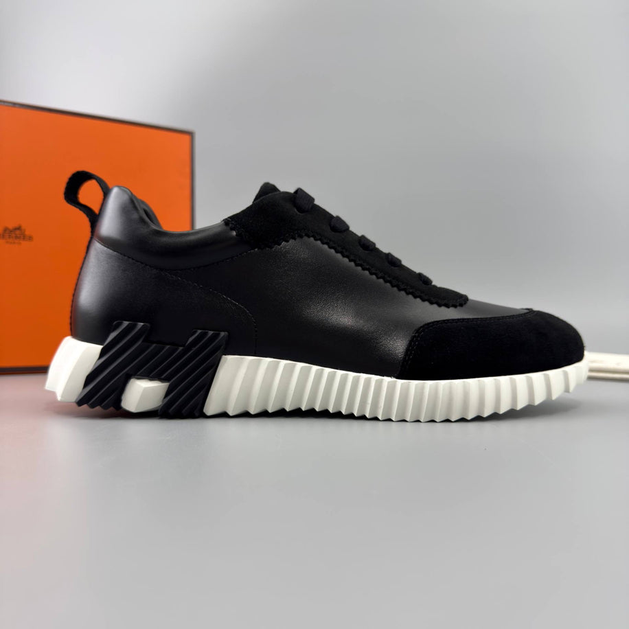 Hermes Bouncing Leather Sneakers