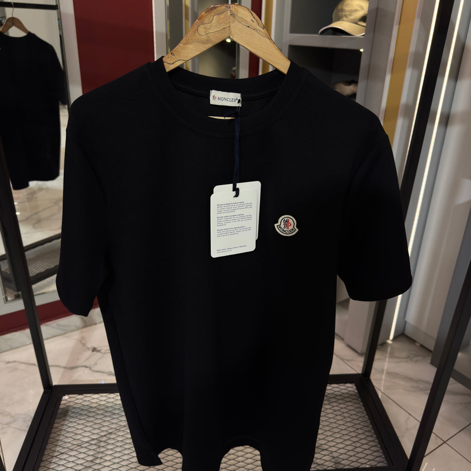 Moncler Logo Detaylı İthal Kumaş T-Shirt