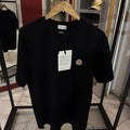 Moncler Logo Detaylı İthal Kumaş T-Shirt