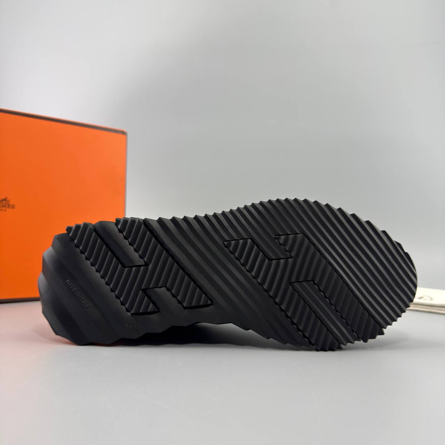 Hermes Bouncing Leather Sneakers