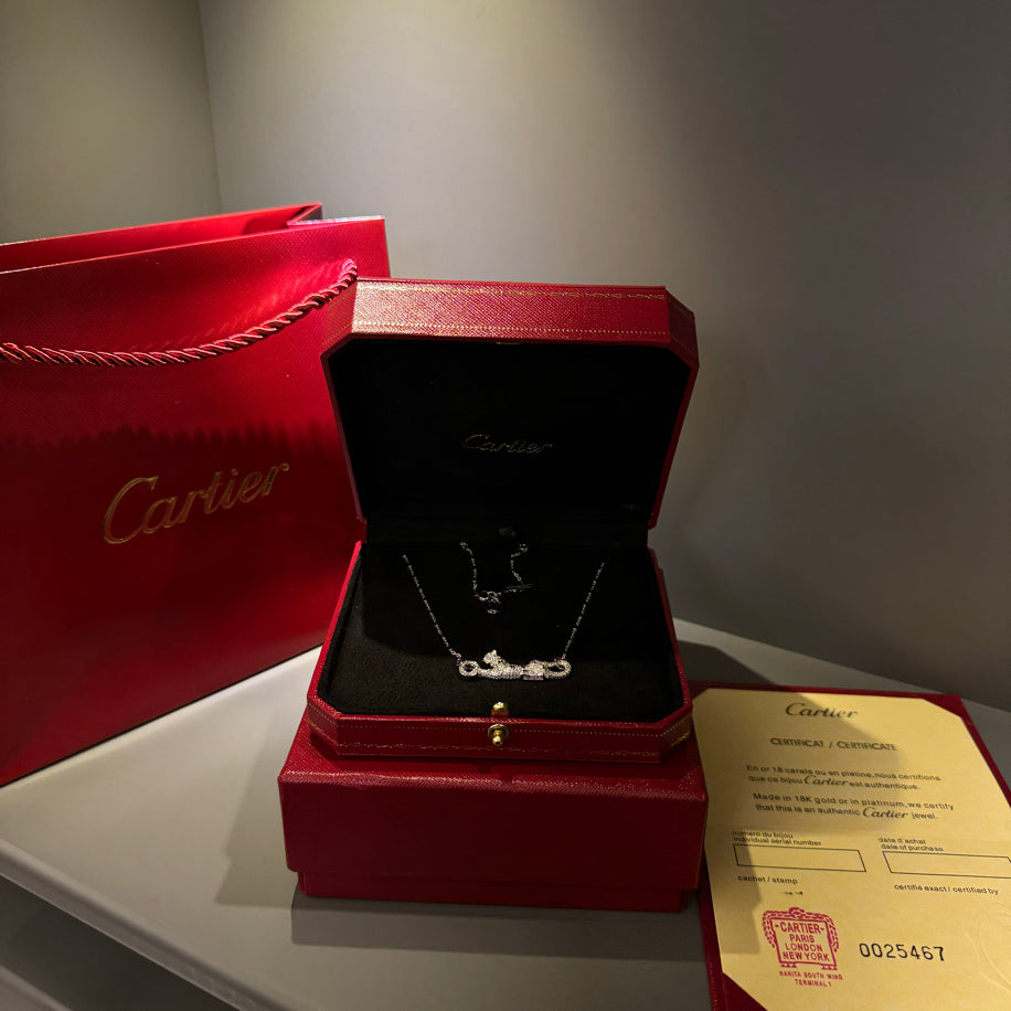 Cartier Panther Taşlı Kolye