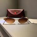Cartier Unisex Gözlük ( Kahve Cam Gold Sap)