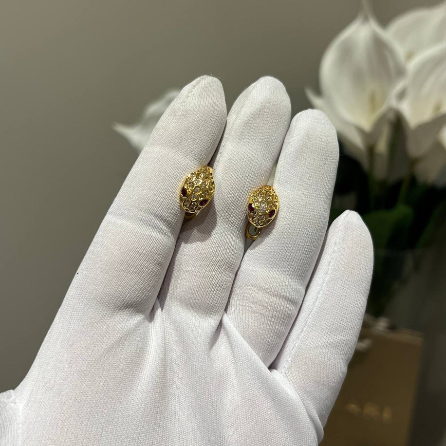 Bvlgari Serpenti Küpe