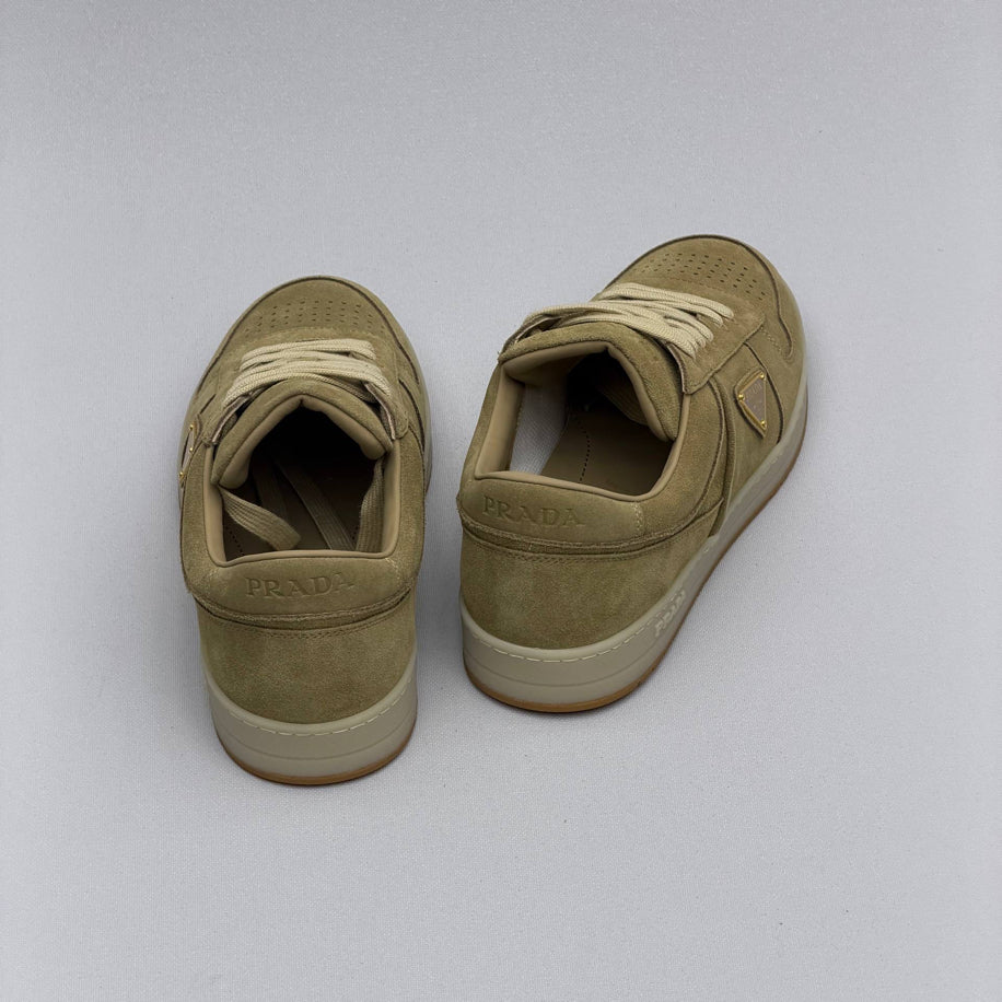 Prada Downtown Suede Sneakers