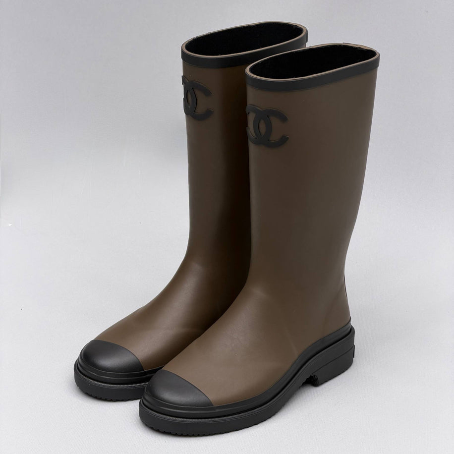 Chanel Rain Boots   Boot