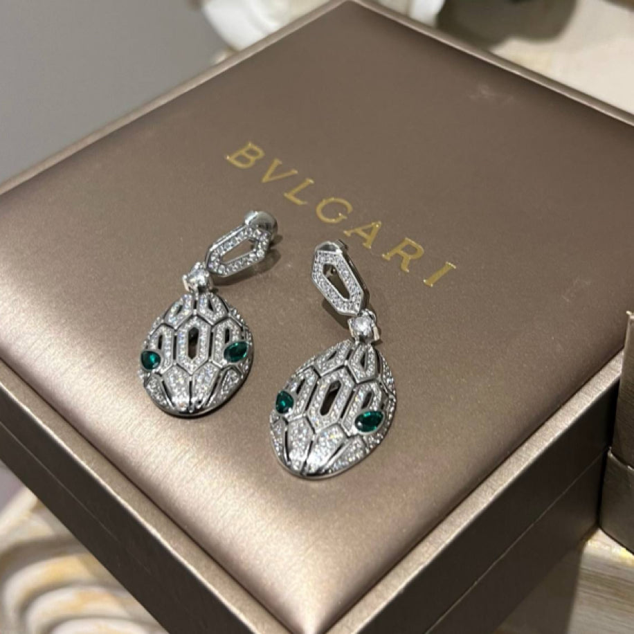 Bvlgari Küpe Kolye Set