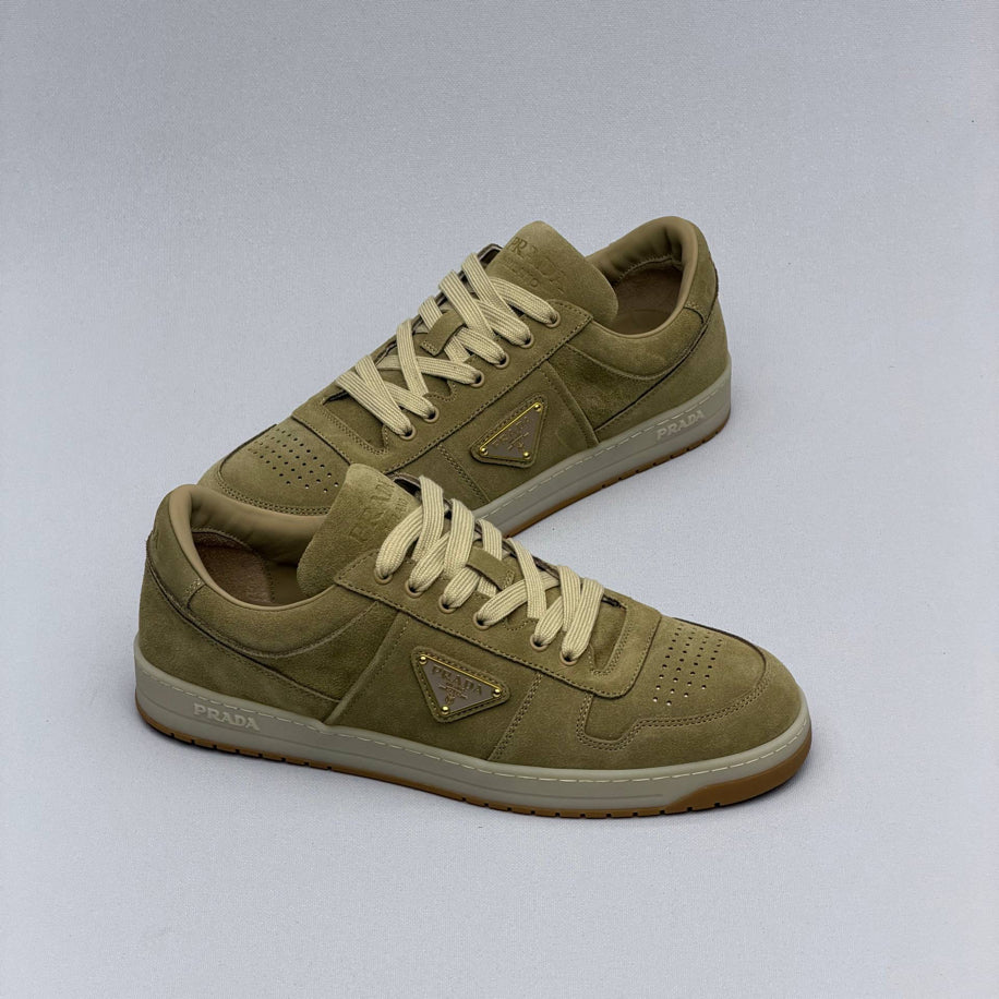 Prada Downtown Suede Sneakers