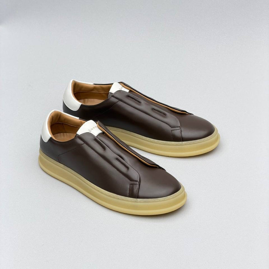 Kiton Leather Sneakers
