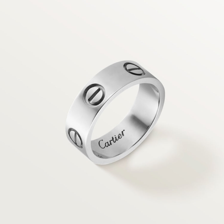 Cartier Unisex Yüzük ( Silver )