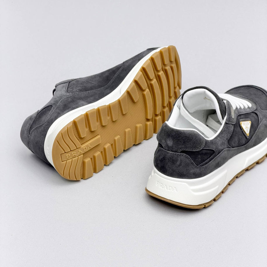 Prada Downtown Suede Sneaker