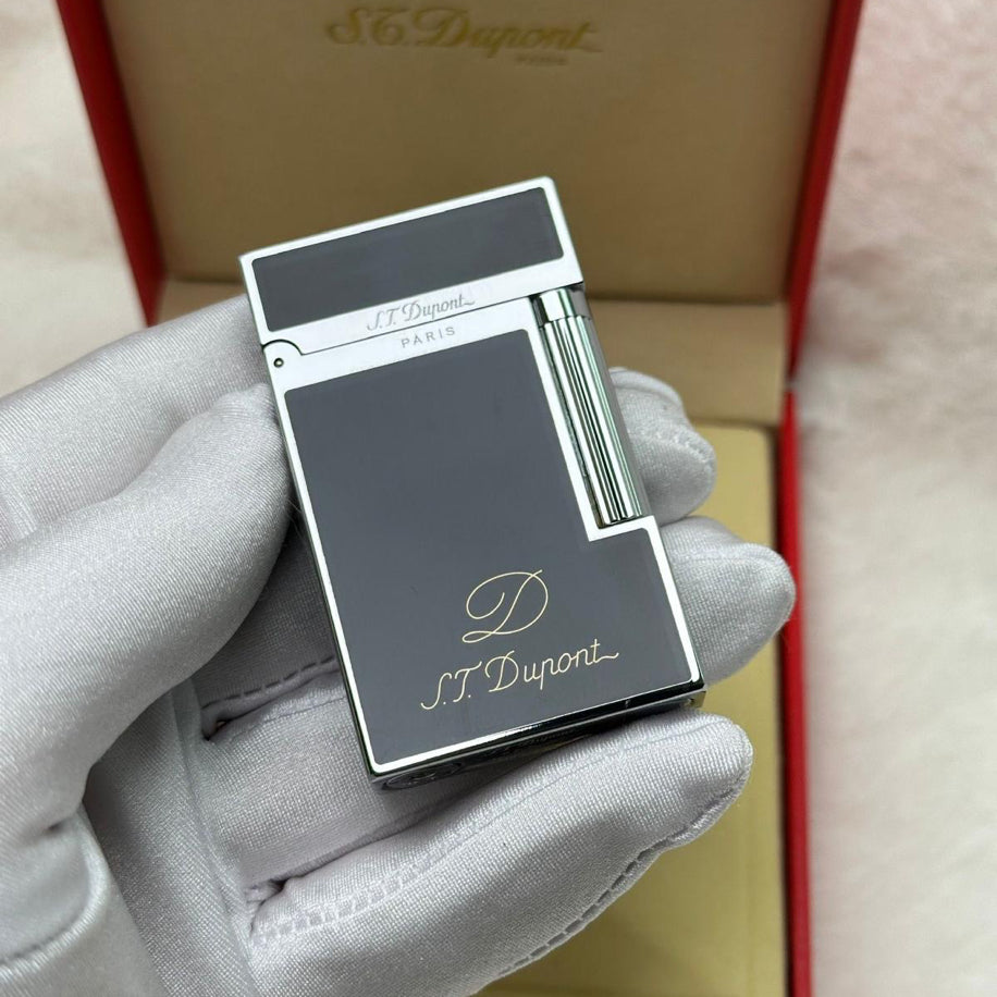 S.T. Dupont LIGNE 2 Silver Grey Lighter