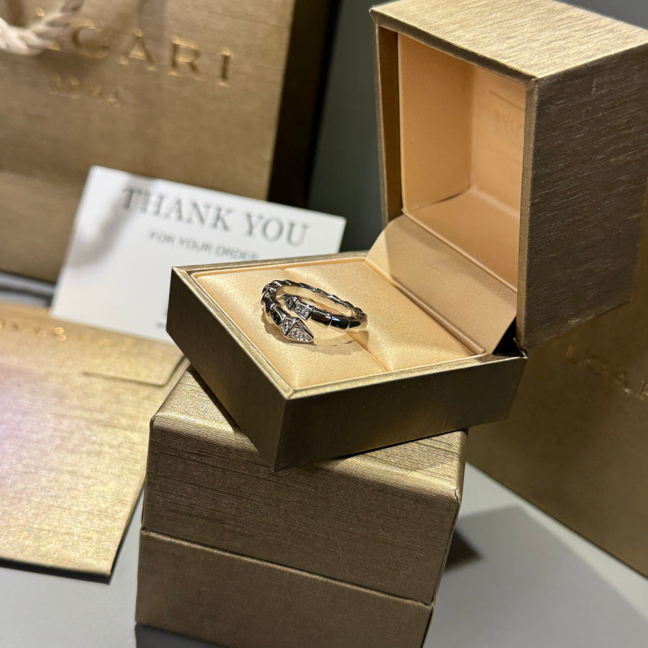 Bvlgari Serpenti Viper Yüzük( Özel Seri )
