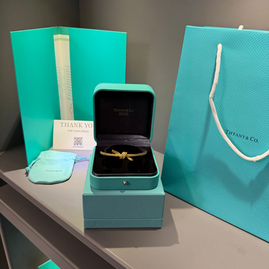 Tiffany Gold Full Taşlı Bileklik