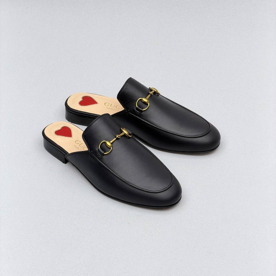 Gucci Horsebit GG Canvas Mule