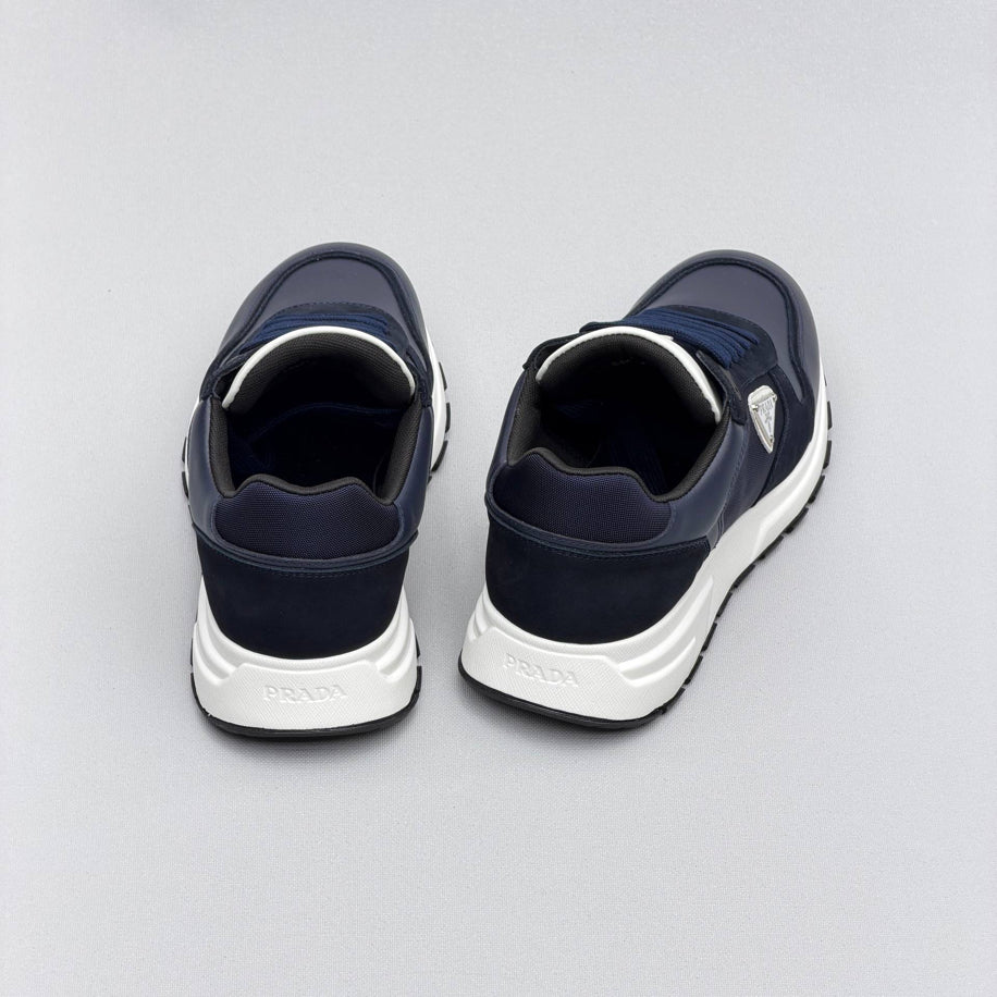 Prada Prax Re-Nylon Suede Sneakers