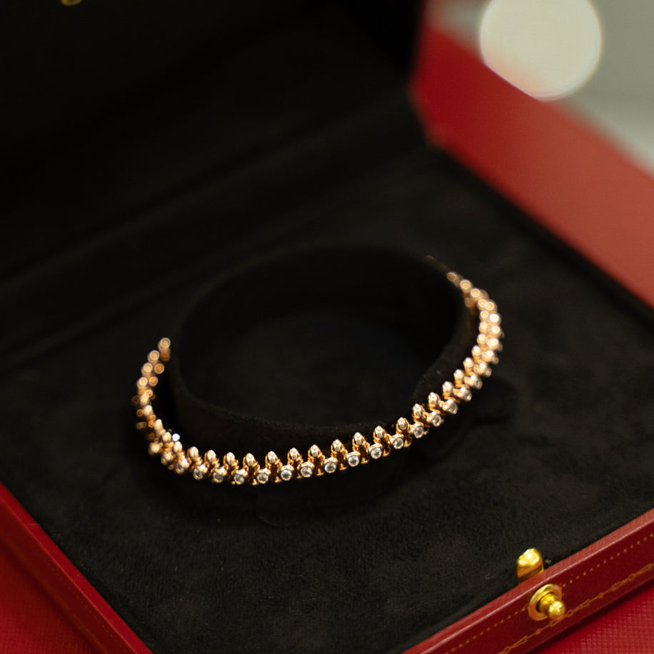 Cartier Clash ( Rose Full Taşlı )