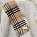 KARIŞIK Burberry Hakiki Kaşmir İpek Şal