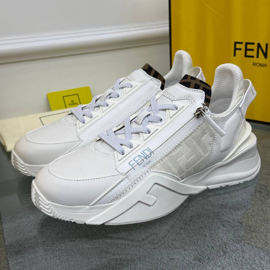 Fendi Flow Sneakers White White
