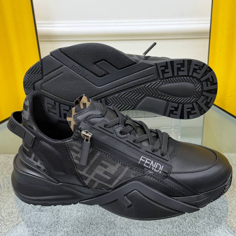 Fendi Flow Sneakers Black Black