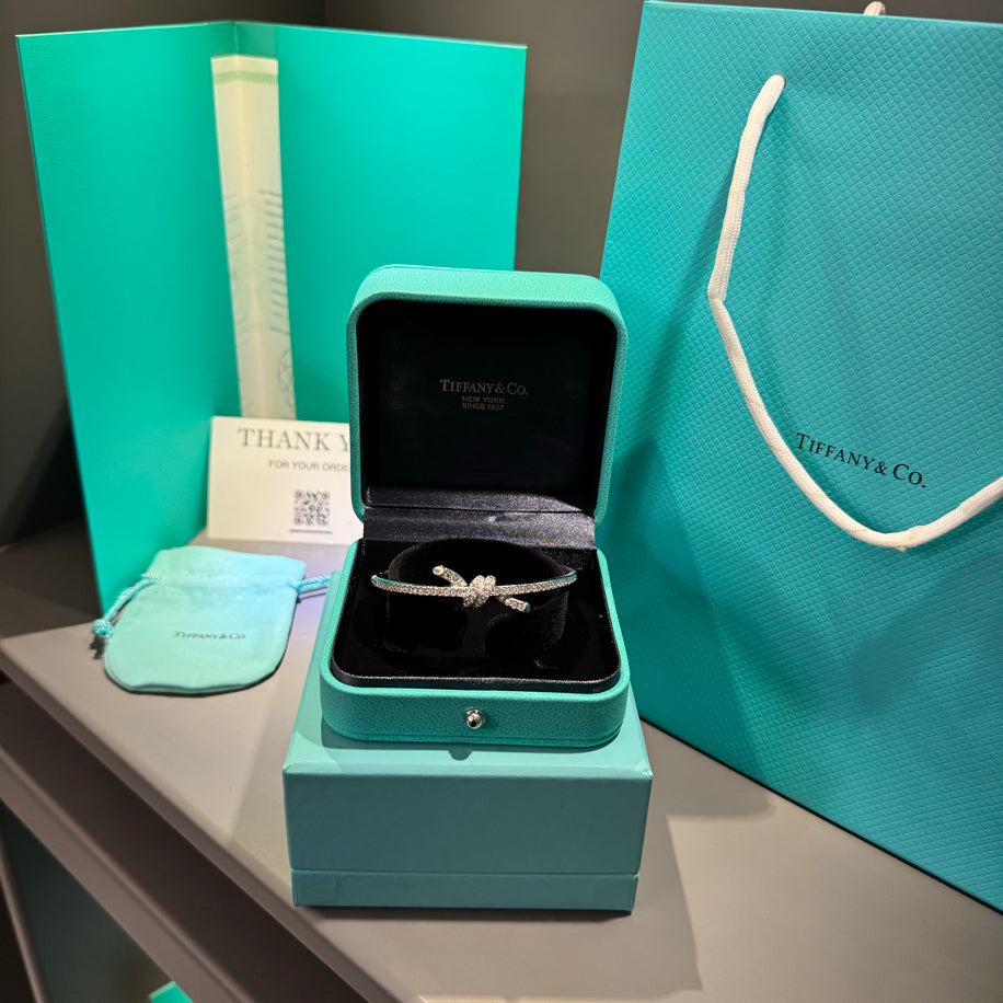 Tiffany Full Taşlı Silver Bileklik