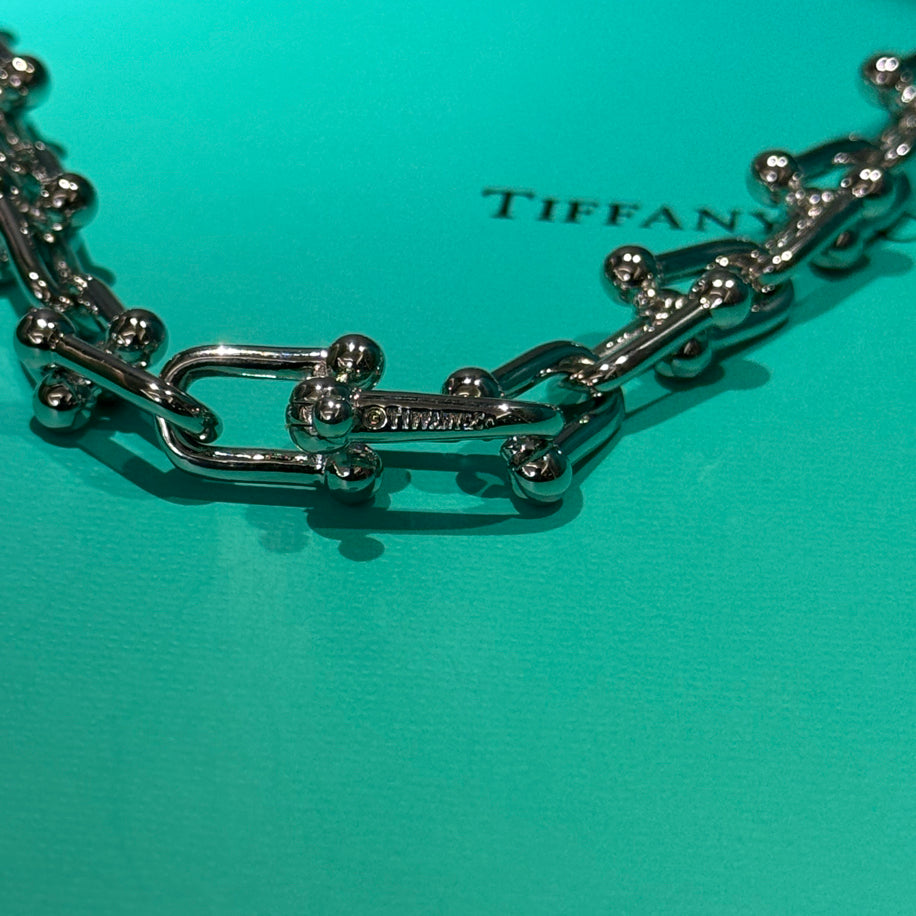 Tiffany Hardwear (Silver 3’Taşlı) Kolye