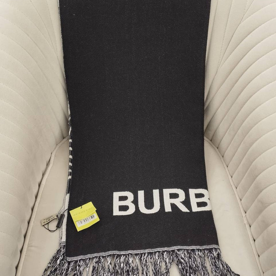 KARIŞIK Burberry Hakiki Kaşmir İpek Şal