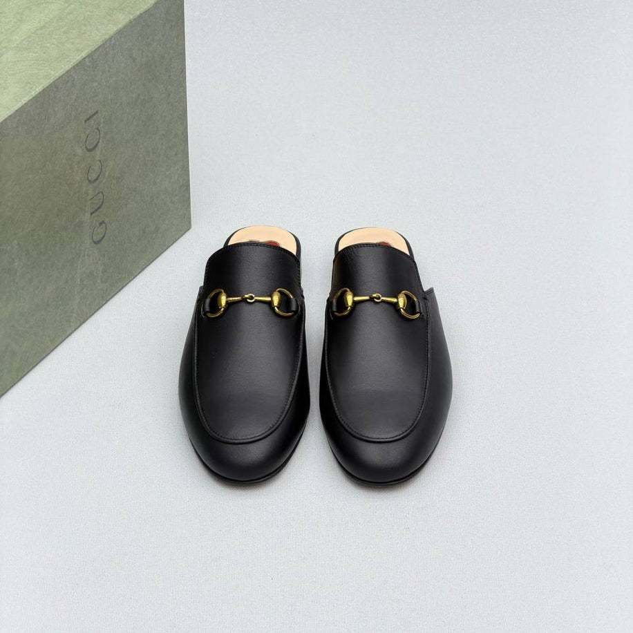 Gucci Horsebit GG Canvas Mule