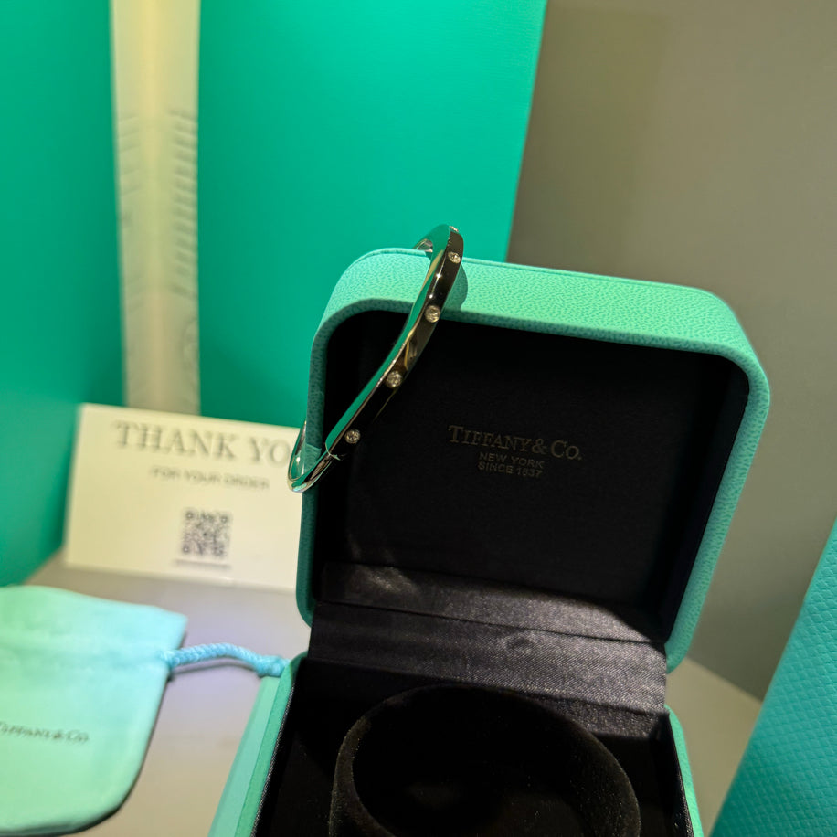 Tiffany Lock Silver Taşlı Bileklik