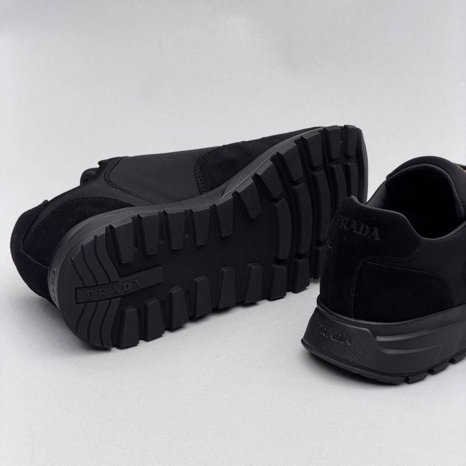 Prada Prax Suede Sneakers