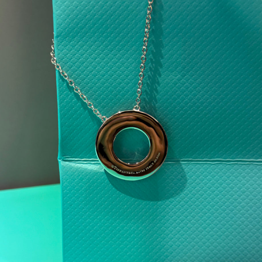 Tiffany Özel Ürün (Silver Taşlı) Kolye