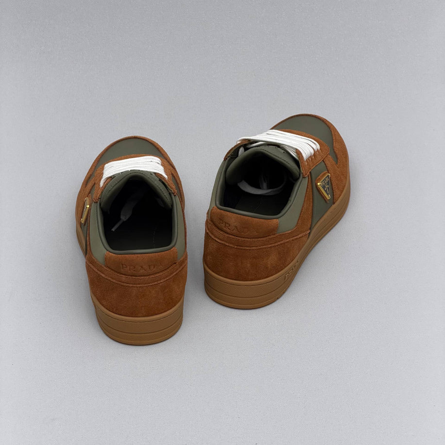 Prada Downtown Suede Sneakers
