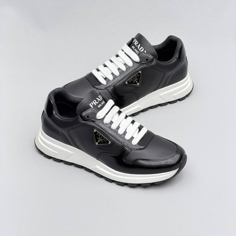Prada Prax Leather Sneakers