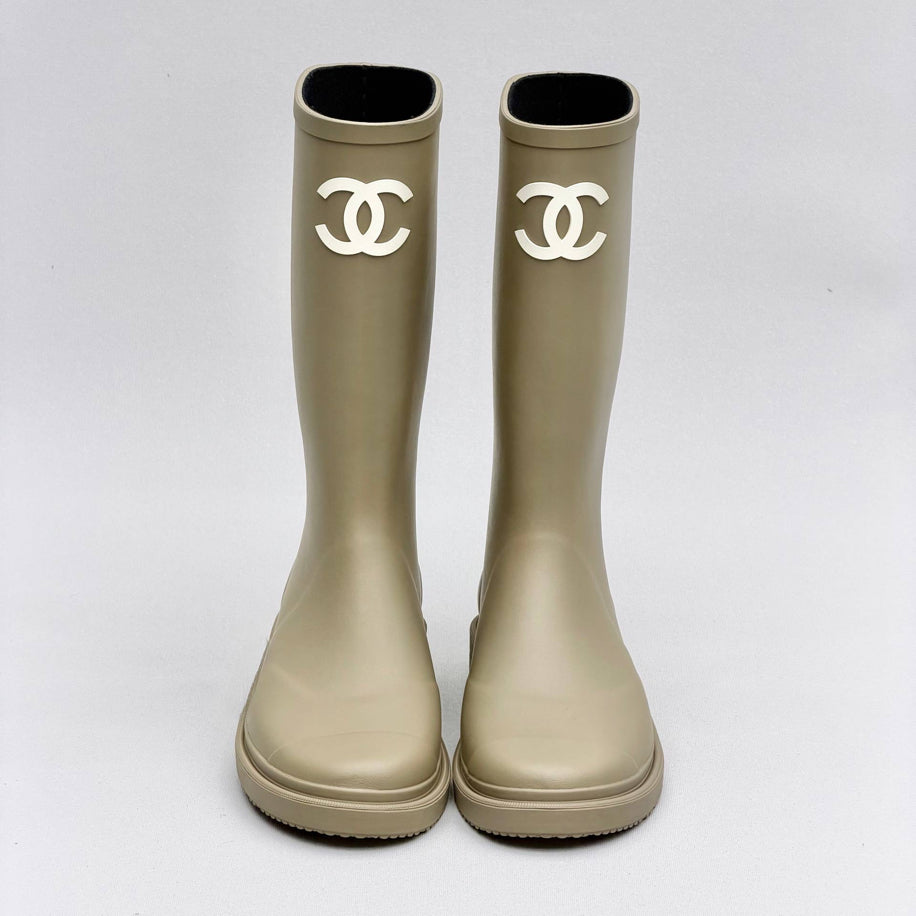 Chanel Rain Boots   Boot
