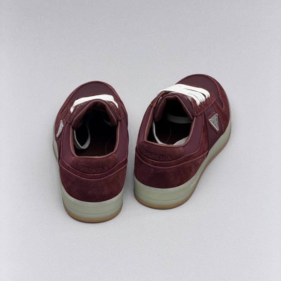 Prada Downtown Suede Sneaker