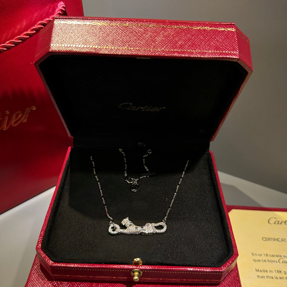 Cartier Panther Taşlı Kolye