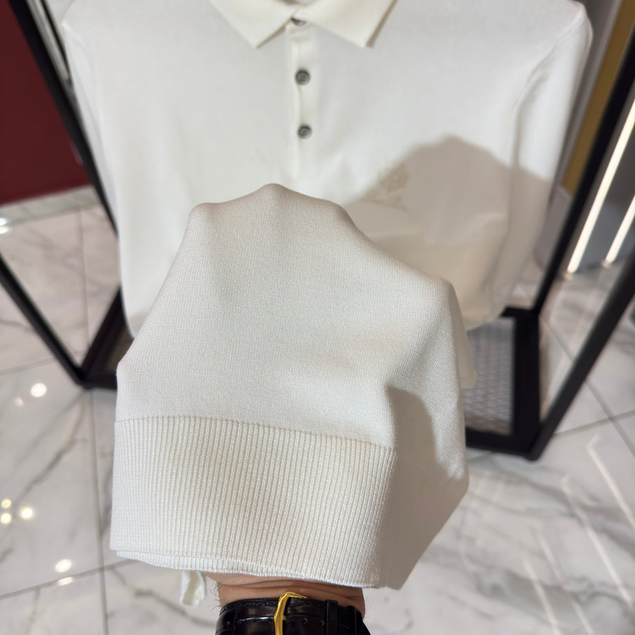 Loro Piana Logo Detaylı İthal Kumaş Triko