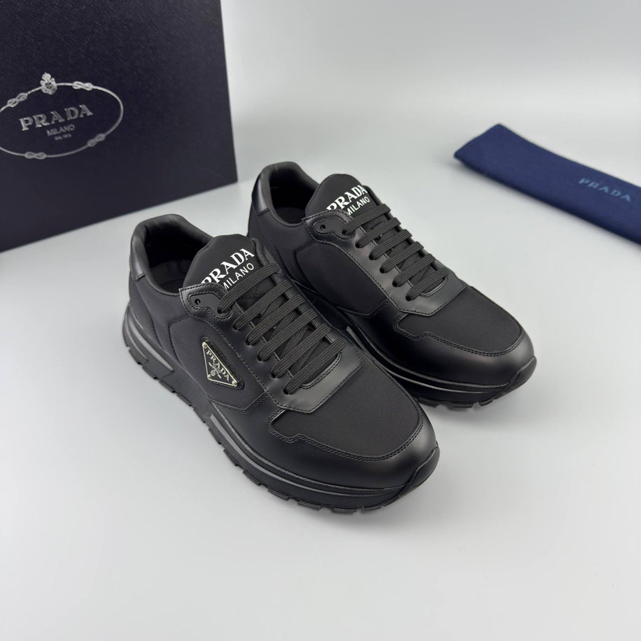 Prada Prax Leather Sneakers