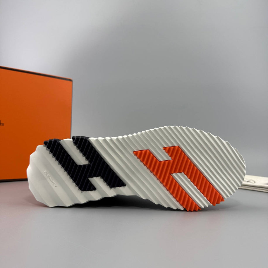 Hermes Bouncing Leather Sneakers