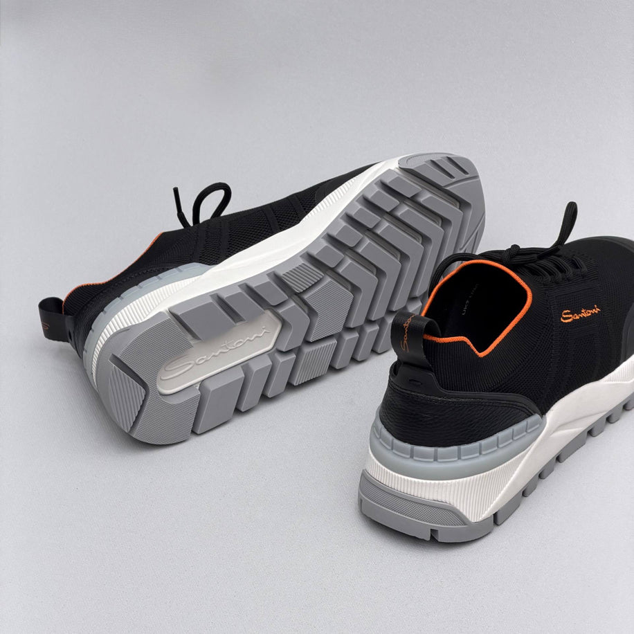 Santoni Knit Runner Sneakers