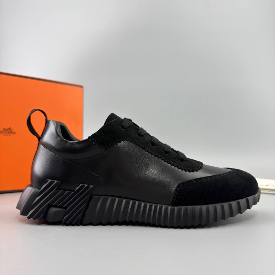 Hermes Bouncing Leather Sneakers
