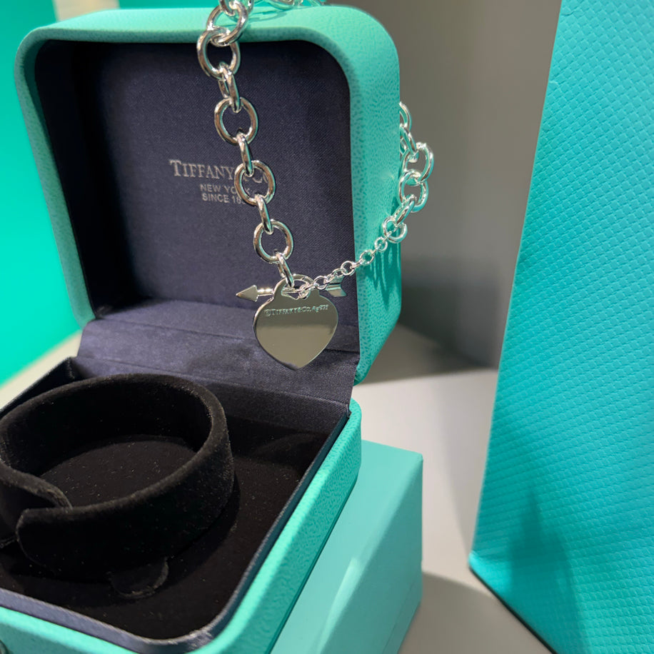 Tiffany Unisex Silver Bileklik