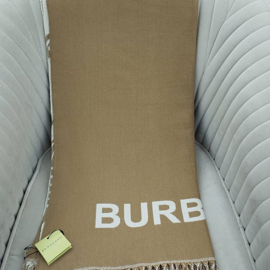 KARIŞIK Burberry Hakiki Kaşmir İpek Şal