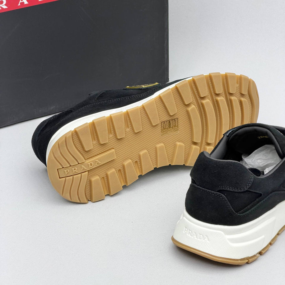 Prada Downtown Suede Sneaker
