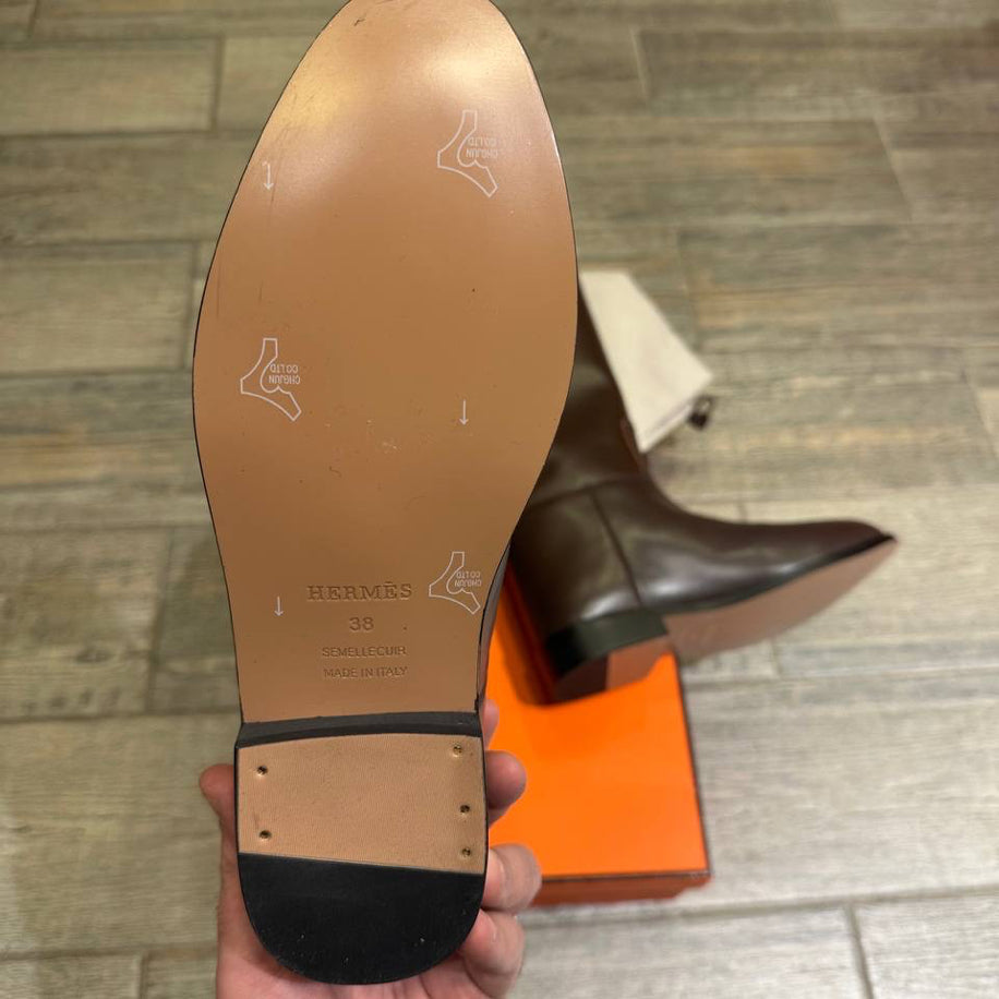 Hermes Women (Jumping Boots Brown Premium)