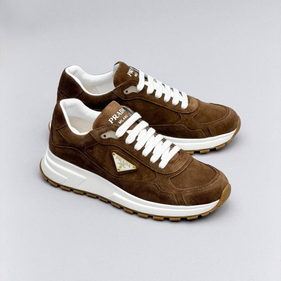 Prada Downtown Suede Sneaker